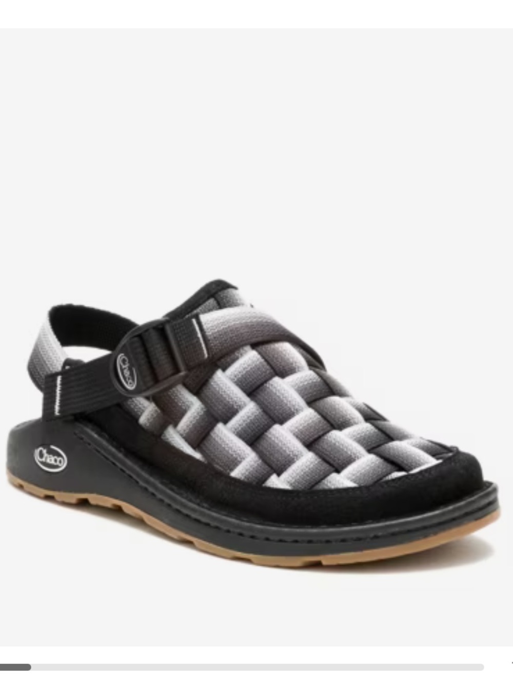 Chaco Black Canyon Woven Clogs, Size 9, NWT